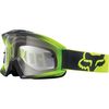 Flo Yellow/Grey/Clear Race 2 Main Goggles