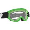 Green Breakaway Goggle w/Clear Lens