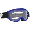 Blue Breakaway Goggle w/Clear Lens