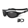 Matte Black XL-1 Sunglasses w/Gray/Clear Lens