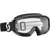 Black Split OTG Goggles w/Clear Lens