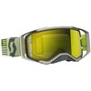 Gray/Beige Prospect Goggles w/Yellow Chrome Works Lens