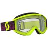 Yellow/Pink Recoil XI Goggles w/Clear Lens