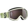 Beige/Brown Recoil XI Goggles w/Silver Chrome Lens