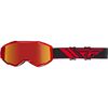 Red 2019 Zone Goggles w/Red Mirror Lens