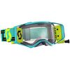 Blue/Teal Prospect WFS Goggles w/Clear Lens