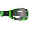Maze Green Foundation MX Goggles w/Clear Lens