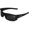 Matte Black Icon Sunglasses w/Polarized Smoke Lens