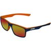 Orange/Navy Deuce Sunglasses w/Polarized Fire Mirror Lens
