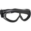 Black Goggles w/Clear Lens