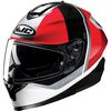 Red/Black/Silver/White C70 Alia MC1 Helmet
