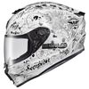 White EXO-R420 Shake II Helmet