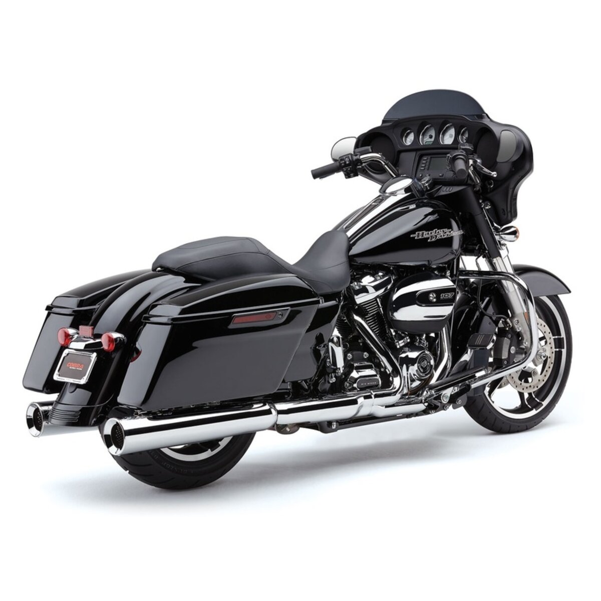 Cobra Powr-Flo 4 1/2 in. Slip-On Mufflers - 6214 for 2017-2026