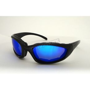 Black Performance C-22 Sunglasses w/Blue Lens