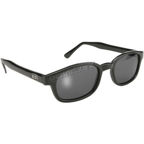 Black X-KDs Day2Nite Sunglasses w/Grey Photochromic Lens