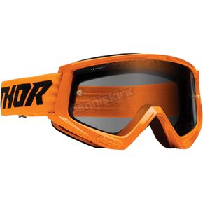 Flo Orange Combat Racer Sand Goggle 