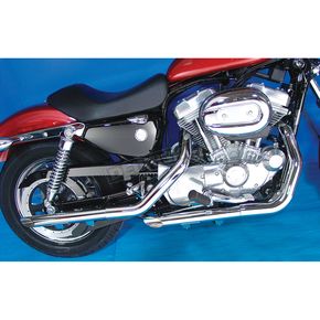 Chrome 2 in. Drag Pipe Extensions