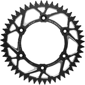 Black 49 Tooth Pro Elite Aluminium Rear Sprocket