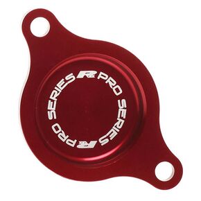 Red Pro Series Oil Filter Cover