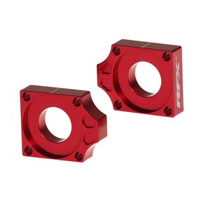 Red Pro Fast Release Rear Axle Blocks