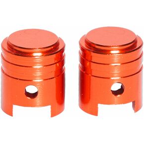 Orange Sport Series Valve Caps