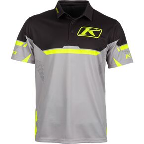 Black/Monument Launch Polo Shirt
