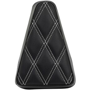 Black Diamond Silver Stitch Havoc Sissy Bar Backrest Pad