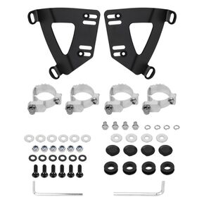 Black 39mm Menace Fairing Brackets