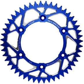 Blue 50 Tooth Pro Elite Aluminium Rear Sprocket