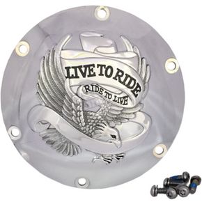 Chrome Live to Ride Derby Cover