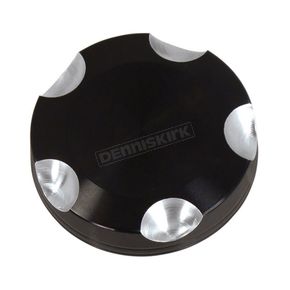 Black/Aluminum Deep Cut Gas Cap Set