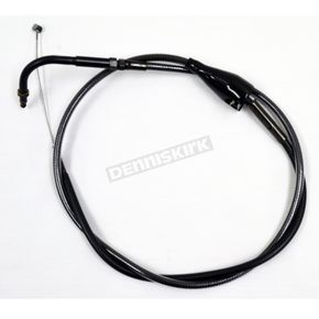Midnight Stainless Idle Cable for use w/12 in. to 14 in. Ape Hangers