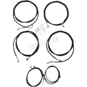 Black Vinyl Complete Cable Kit for 7