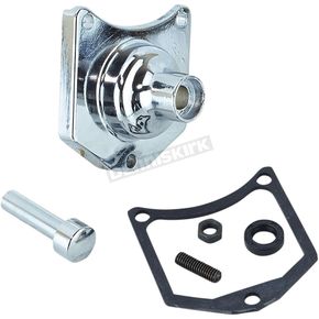 Chrome Solenoid End Cover/Starter Button For 1.0/2.0/2.6 kW Starters