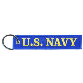 Blue U.S. Navy Key Chain Fob