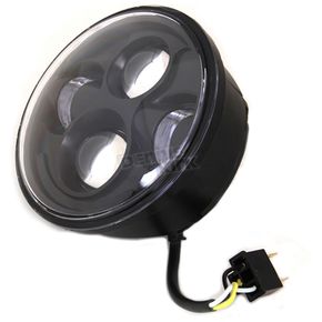 Black 5 3/4 in. LED Headlight for Custom Application Only