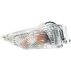 Rear Right DOT-Compliant  Amber Turn Signal w/ Clear Lens