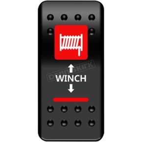  Red Winch  Rocker Switch 