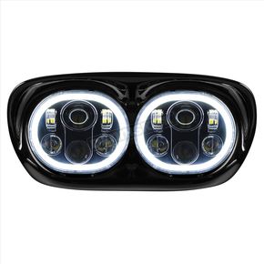Blackout 5.75 in. Dual Halomaker LED Headlight