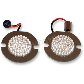 Flat-Style Front Dual Ring Turn Signal Inserts