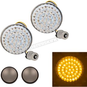 Amber Rear Bullet Style 1156 LED Turn Signals