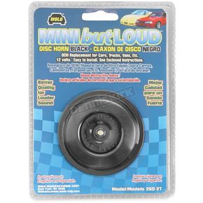 Black Mini Disc Style Horn