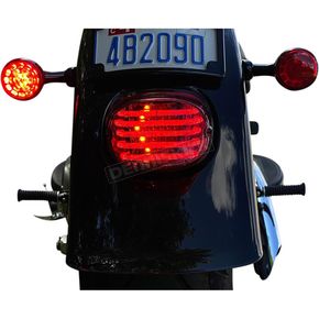 ProBEAM LED Low-Profile Taillight/No Plate Light Custom Dynamics RedPB-TL-LP-R