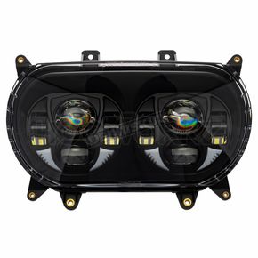 Black Dual Visionz LED Headlight