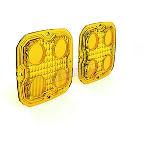 Selective Yellow Trioptic Lens Kit for D4 LED Lights