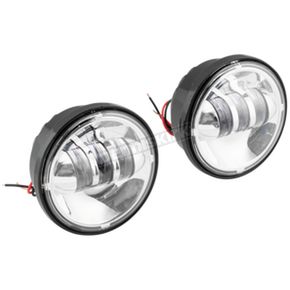 Chrome 4.5 in. Passing Lamps
