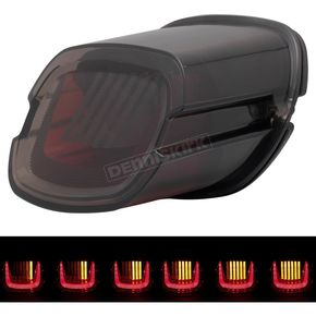 Smoked Uproar Sequential LED Taillight w/o Plate Light