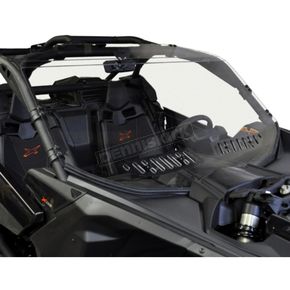 Clear Front Full Windshield w/Dual Lower Vents