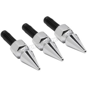 Chrome Spiked Windshield Bolts