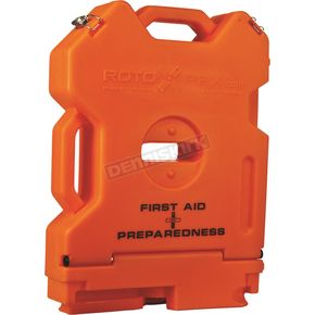 Orange 2-Gallon First Aid Preparedness Pack